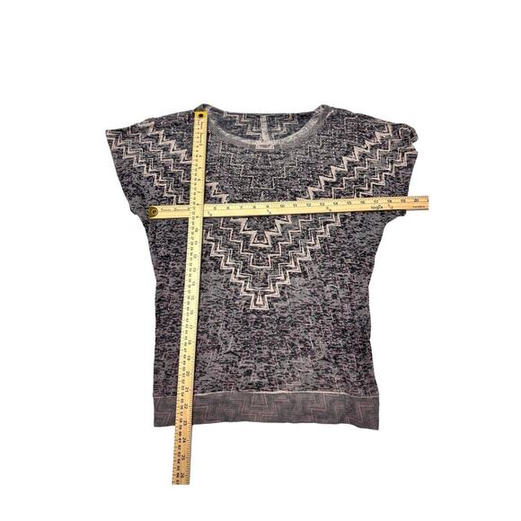 2000s Vintage Size XS-Small Gabriel Solis Vibes Short Sleeve Geometric Pattern - Picture 3 of 3